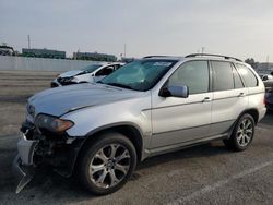 Salvage cars for sale at Van Nuys, CA auction: 2006 BMW X5 4.4I