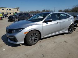 Salvage cars for sale at Wilmer, TX auction: 2021 Honda Civic EX