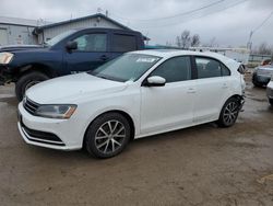 Salvage cars for sale from Copart Pekin, IL: 2017 Volkswagen Jetta SE