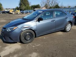 Salvage cars for sale from Copart Finksburg, MD: 2014 Toyota Corolla L