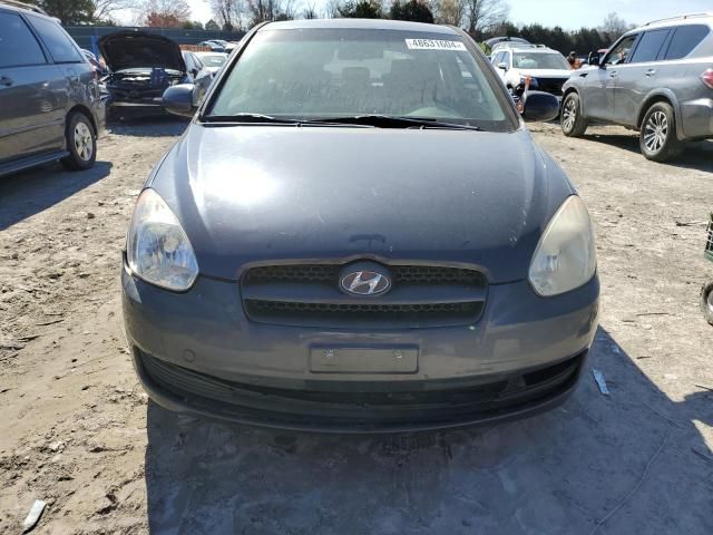 2010 Hyundai Accent Blue