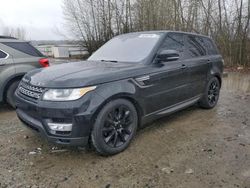 Land Rover Vehiculos salvage en venta: 2017 Land Rover Range Rover Sport HSE