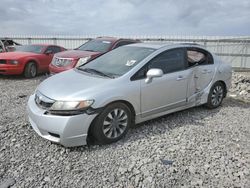 Salvage cars for sale at Earlington, KY auction: 2009 Honda Civic EX