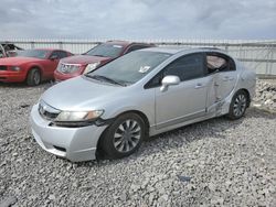 Honda Civic ex salvage cars for sale: 2009 Honda Civic EX