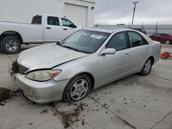 Salvage cars for sale from Copart Farr West, UT: 2003 Toyota Camry LE