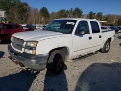 Salvage cars for sale from Copart Mendon, MA: 2005 Chevrolet Silverado K1500