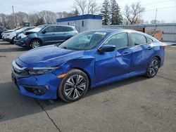 Salvage cars for sale at Ham Lake, MN auction: 2017 Honda Civic EX