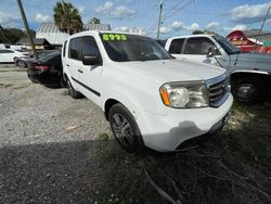 Honda Pilot LX Vehiculos salvage en venta: 2012 Honda Pilot LX