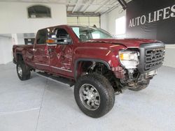 Salvage cars for sale from Copart Farr West, UT: 2015 GMC Sierra K3500 SLT