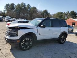 Salvage cars for sale from Copart Mendon, MA: 2021 Ford Bronco Sport Outer Banks