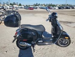 Salvage motorcycles for sale at Riverview, FL auction: 2023 Vespa GTS/SEI Giorni 300