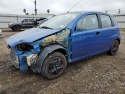 Salvage cars for sale at Mercedes, TX auction: 2005 Chevrolet Aveo Base