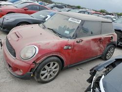 Vehiculos salvage en venta de Copart San Antonio, TX: 2012 Mini Cooper S