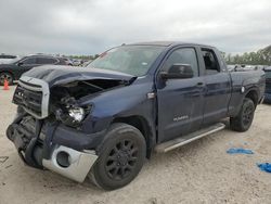 Salvage trucks for sale at Houston, TX auction: 2010 Toyota Tundra Double Cab SR5