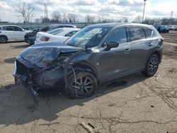 Salvage cars for sale at Woodhaven, MI auction: 2017 Mazda CX-5 Grand Touring
