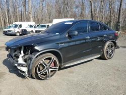 Salvage cars for sale from Copart East Granby, CT: 2017 Mercedes-Benz GLE Coupe 43 AMG
