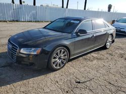 Salvage cars for sale at Van Nuys, CA auction: 2016 Audi A8 L Quattro