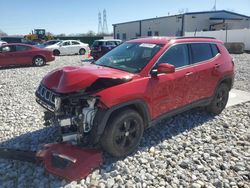 Salvage cars for sale at Barberton, OH auction: 2018 Jeep Compass Latitude