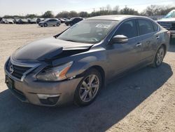 Salvage cars for sale at San Antonio, TX auction: 2015 Nissan Altima 2.5