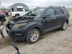 Salvage cars for sale at Wichita, KS auction: 2013 Ford Explorer XLT