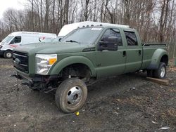 Salvage trucks for sale at East Granby, CT auction: 2016 Ford F350 Super Duty