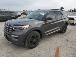 Salvage cars for sale at Houston, TX auction: 2020 Ford Explorer XLT