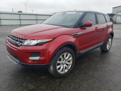 Land Rover Range Rover salvage cars for sale: 2015 Land Rover Range Rover Evoque Pure