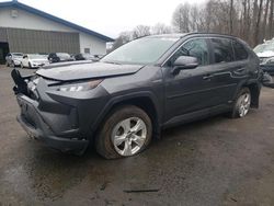 Salvage cars for sale from Copart East Granby, CT: 2021 Toyota Rav4 LE