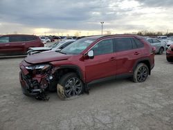 Salvage cars for sale from Copart Indianapolis, IN: 2022 Toyota Rav4 XLE Premium