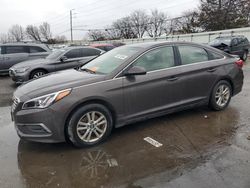 Salvage cars for sale at Moraine, OH auction: 2017 Hyundai Sonata SE