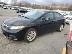 Honda Civic EXL salvage cars for sale: 2012 Honda Civic EXL