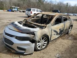 Salvage vehicles for parts for sale at auction: 2017 Chevrolet Malibu LT