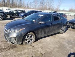 Salvage cars for sale from Copart Leroy, NY: 2019 KIA Forte FE