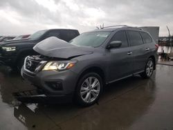 Nissan salvage cars for sale: 2019 Nissan Pathfinder S