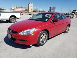 Salvage cars for sale from Copart New Orleans, LA: 2006 Honda Accord EX