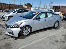 Nissan Sentra s Vehiculos salvage en venta: 2021 Nissan Sentra S