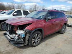 Salvage cars for sale at Marlboro, NY auction: 2021 Toyota Highlander XSE
