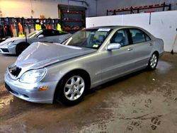 Mercedes-Benz S 500 Vehiculos salvage en venta: 2002 Mercedes-Benz S 500