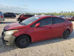 KIA salvage cars for sale: 2016 KIA Forte LX