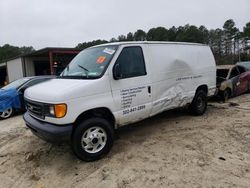 Ford salvage cars for sale: 2004 Ford Econoline E250 Van