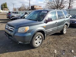 Salvage cars for sale from Copart New Britain, CT: 2006 Honda Pilot EX