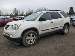 Salvage cars for sale at Portland, OR auction: 2009 GMC Acadia SLE
