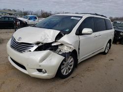 Salvage cars for sale from Copart Louisville, KY: 2017 Toyota Sienna XLE