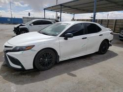 Salvage cars for sale at Anthony, TX auction: 2021 Toyota Camry SE