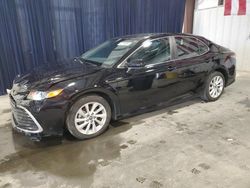 Salvage cars for sale at Byron, GA auction: 2022 Toyota Camry LE