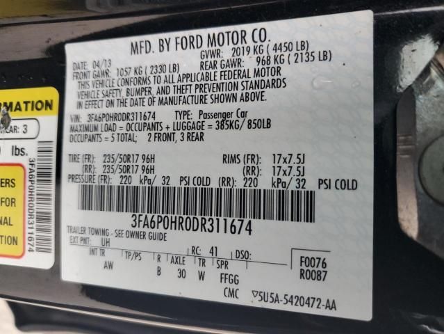 2013 Ford Fusion SE