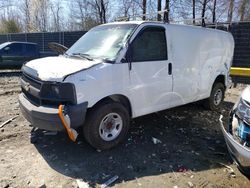 Salvage cars for sale from Copart Waldorf, MD: 2015 Chevrolet Express G2500