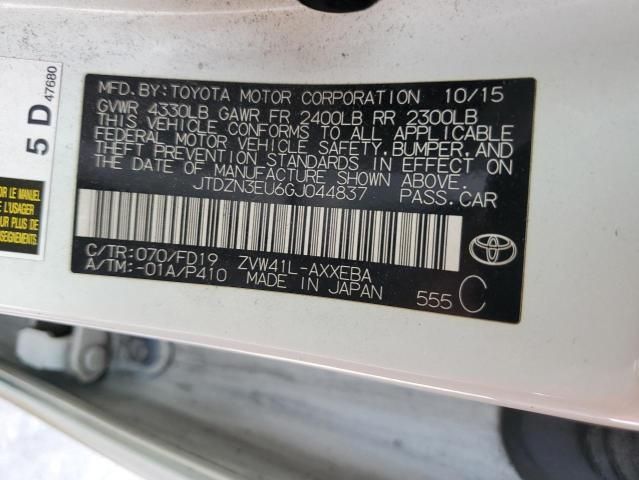 2016 Toyota Prius V