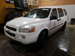 Carros salvage a la venta en subasta: 2007 Chevrolet Uplander Incomplete