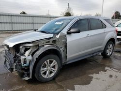 Chevrolet salvage cars for sale: 2017 Chevrolet Equinox LS